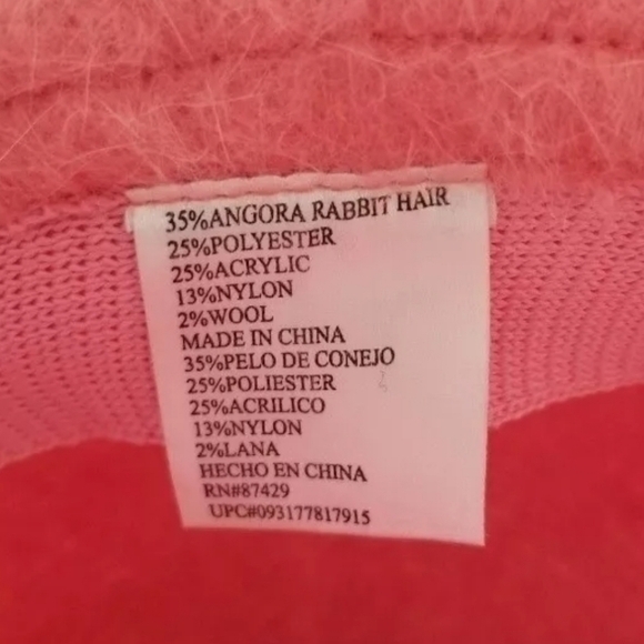 MODCLOTH PINK SORBET ANGORA BUCKET HAT - Picture 6 of 6